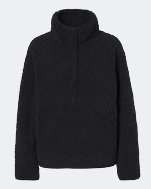 The Upside Harlow Teddy Sweatshirt - Black