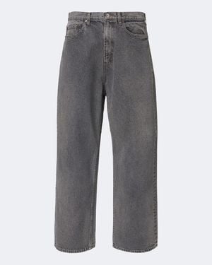 A.PRESSE Wide-Leg Jeans - Grey