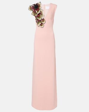 Costarellos Crepe Gown - Pink