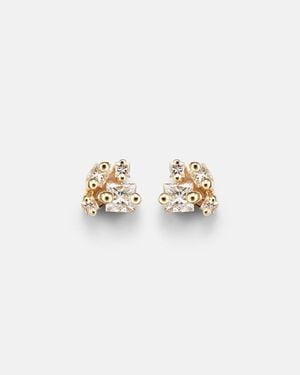 Suzanne Kalan 18Kt Earrings With Diamonds - White