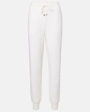 Tom Ford Tapered Wool And Cashmere-Blend Pants - White