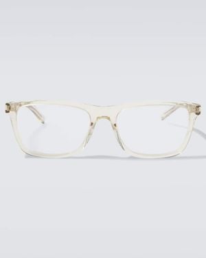 Saint Laurent Occhiali Squadrati Sl 841 - Metallizzato