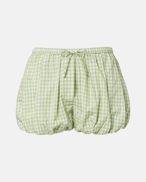 Jonathan Simkhai Shorts Aus Einem Baumwollgemisch - Grün