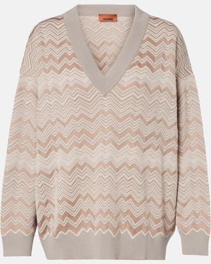 Missoni Zigzag Sweater - Natural