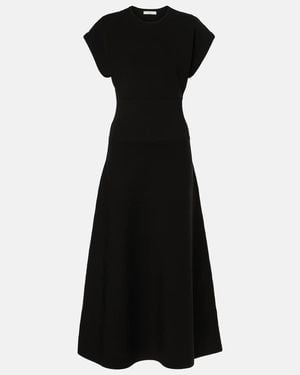 Co. Cap-Sleeve Maxi Dress - Black