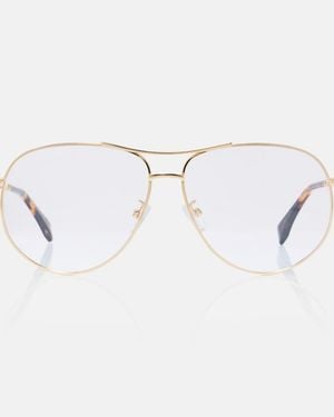 Fendi Aviator-Brille Graphy - Mettallic