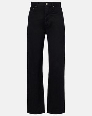 Phoebe Philo Jeans Tapered Classic De Tiro Alto - Azul