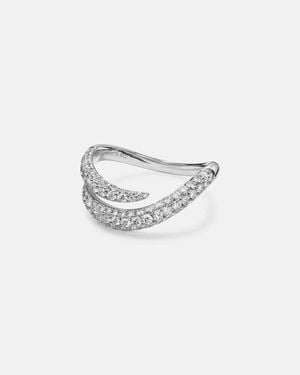 Anita Ko Zara 18Kt Ring With Diamonds - White