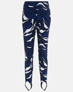 Bogner Elaine Printed Ski leggings - Blue