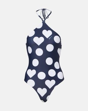 Jacquemus Badeanzug Bastide - Blau