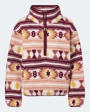 The Upside Harlow Teddy Sweatshirt - Red