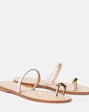Amanu Kibera Leather Sandals - Natural