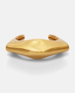 KHAITE Armreif Lotus, 18Kt Vergoldet - Mettallic
