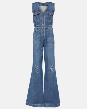 Etro Denim Jumpsuit - Blue