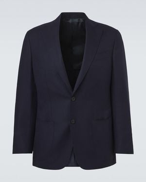 Thom Sweeney Wool Blazer - Blue