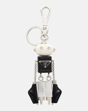 Prada Taschenanhaenger - Weiß