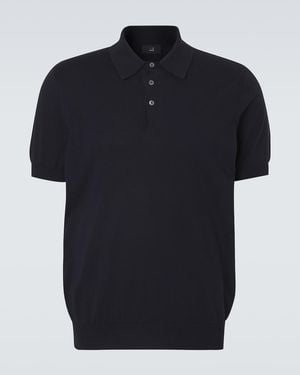 dunhill Jersey De Algodon Y Seda - Azul