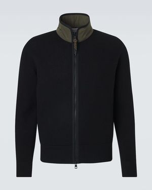 Moncler Jacke Archivio Aus Baumwolle - Schwarz