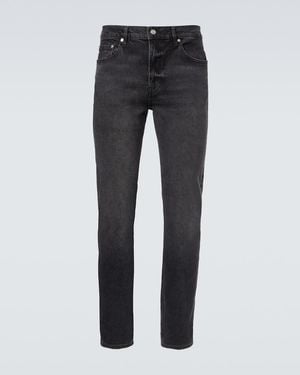 FRAME Straight Jeans Modern - Blau