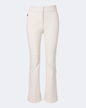 Yves Salomon Pantalones De Esqui Flared - Blanco