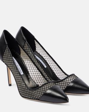 Manolo Blahnik Capcour 90 Pumps - Black