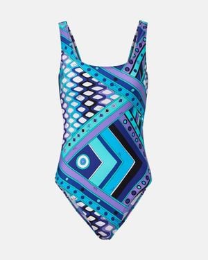 PUCCI Vivara Swimsuit - Blue