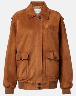 Miu Miu Blouson - Brown