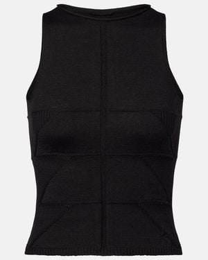 Rick Owens Virgin Wool Top - Black