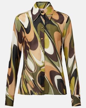 PUCCI Onde Shirt - Green