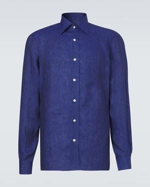 Rubinacci Camicia - Blu