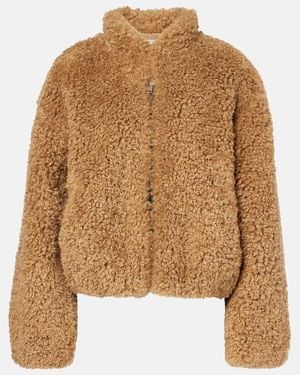Isabel Marant Anasta Faux-Fur Jacket - Brown