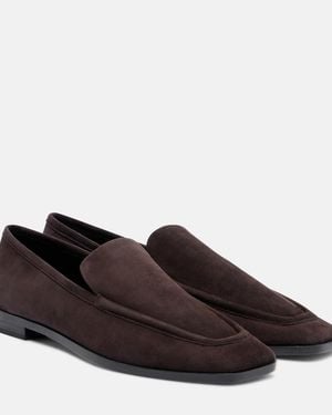 A.Emery Lane Suede Loafers - Brown