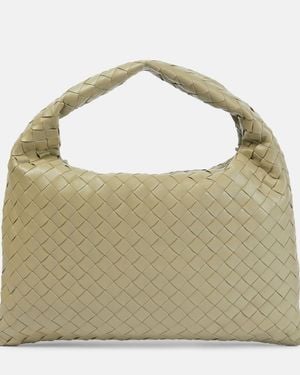 Bottega Veneta Schultertasche Hop Aus Leder - Mettallic
