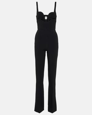 David Koma Cutout Jumpsuit - Blue