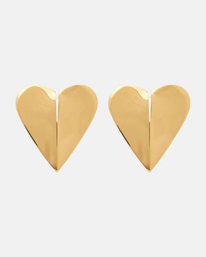 Alaïa Le Cour Torn Earrings - Natural