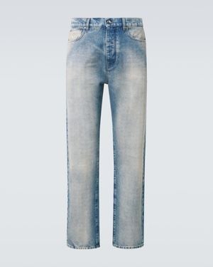 Amiri Straight Jeans Ma Quad Cuff - Blau