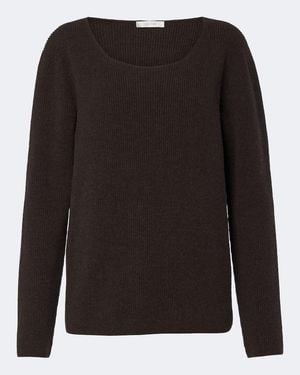 The Row Ledi Wool Sweater - Black