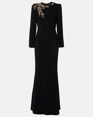 Jenny Packham Angel Eyes Beaded Gowns - Black