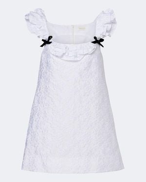 ShuShu/Tong Minikleid Aus Jacquard - Weiß