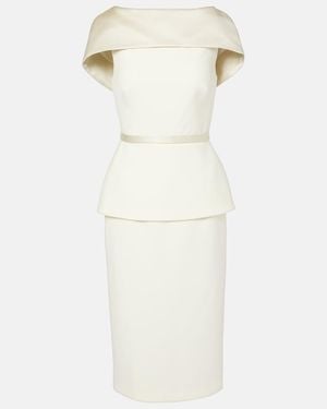 Safiyaa Rella Midi Dress - Natural