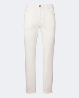 Canali Jeans Slim - Blanco