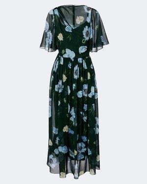Erdem Midikleid Aus Seiden-Voile - Grün