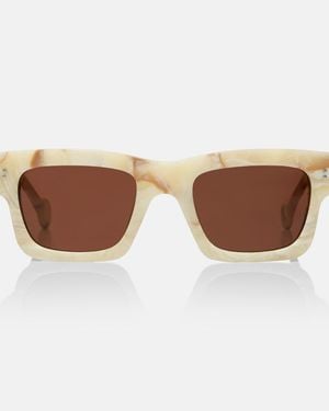 JW Anderson Gafas De Sol Rectangulares - Marrón
