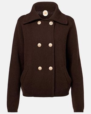Jardin Des Orangers Wool And Cashmere Blazer - Brown