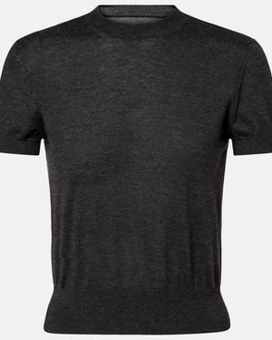 Givenchy Top Aus Kaschmir - Schwarz