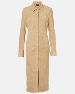 Stouls Becky Suede Coat - Natural