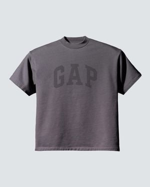 Yeezy Gap T-Shirt Dove aus Fleece - Schwarz