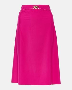 Versace Strand-Ueberwurf Pareo - Pink