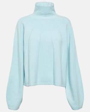 JOSEPH Rollkragenpullover Aus Wolle - Blau
