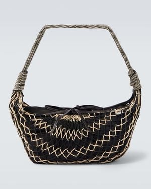 Lemaire X Filt Crossbody Bag Fortune Croissant - Schwarz